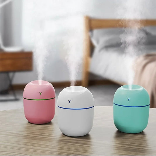Mini Ultrasonic Aroma Mist Humidifier for Calm & Relaxation